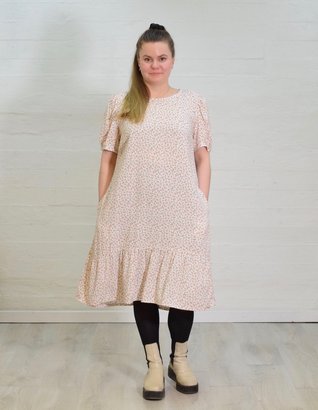 Kara dress, white