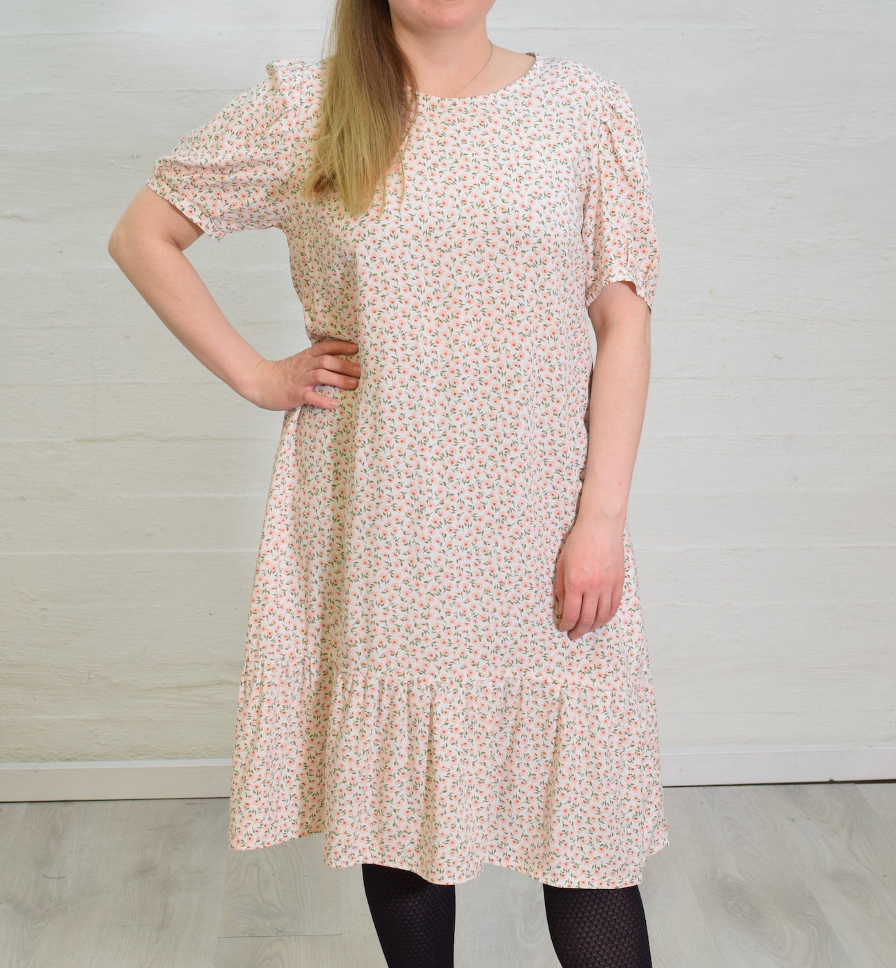 Kara dress, white