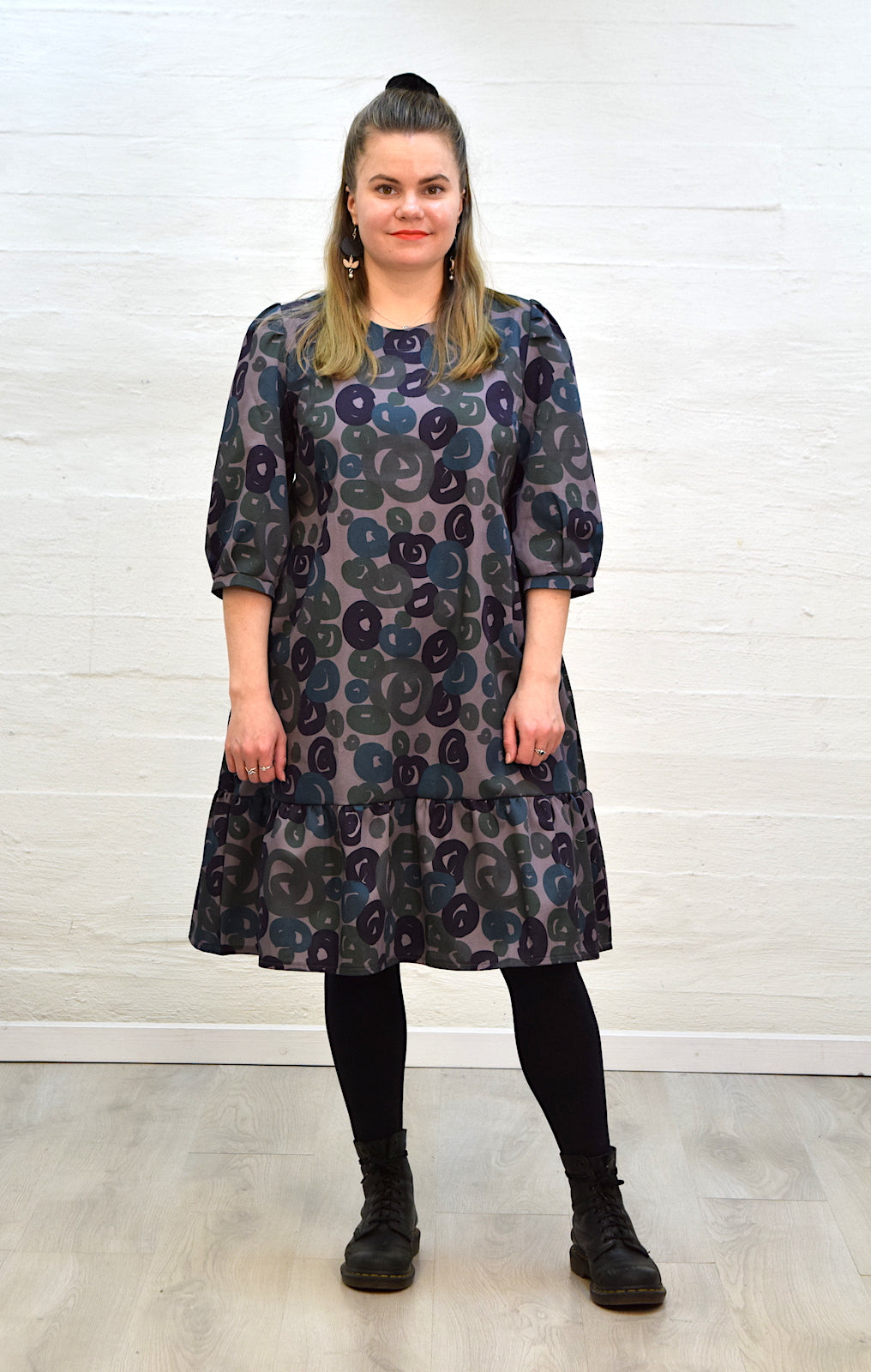 Karla dress, bubble bath lavender