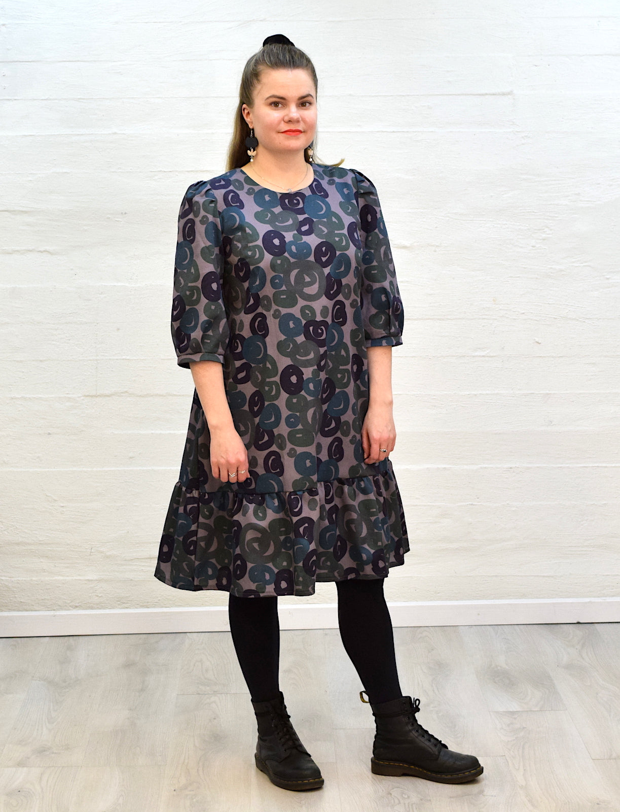 Karla dress, bubble bath lavender