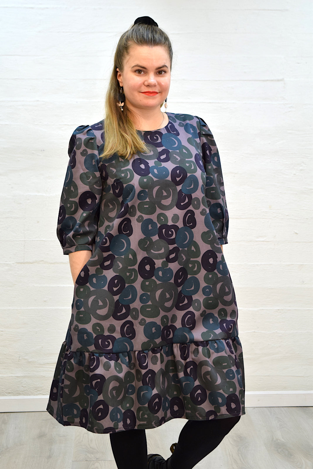 Karla dress, bubble bath lavender