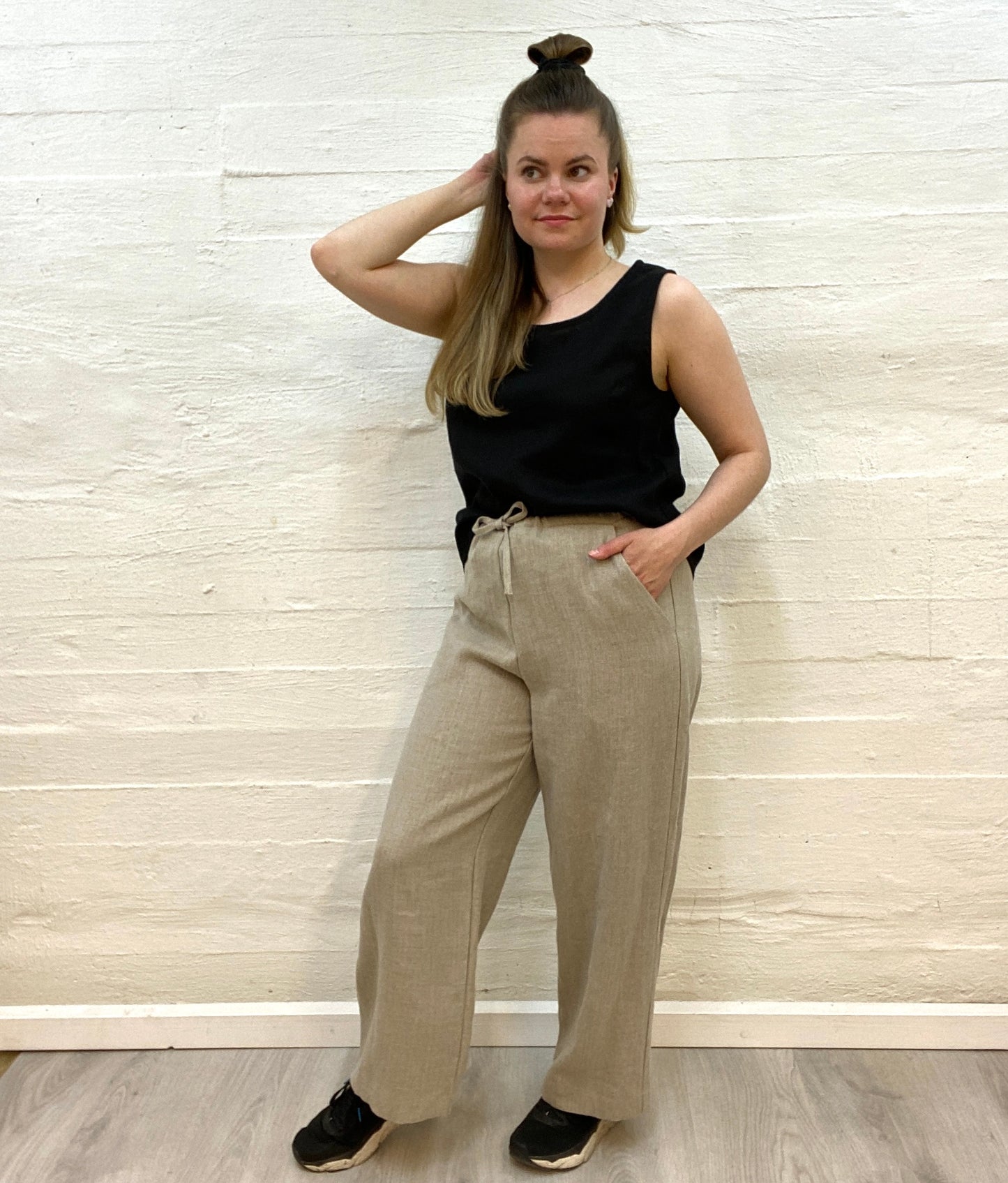 Noora -pellavahousut