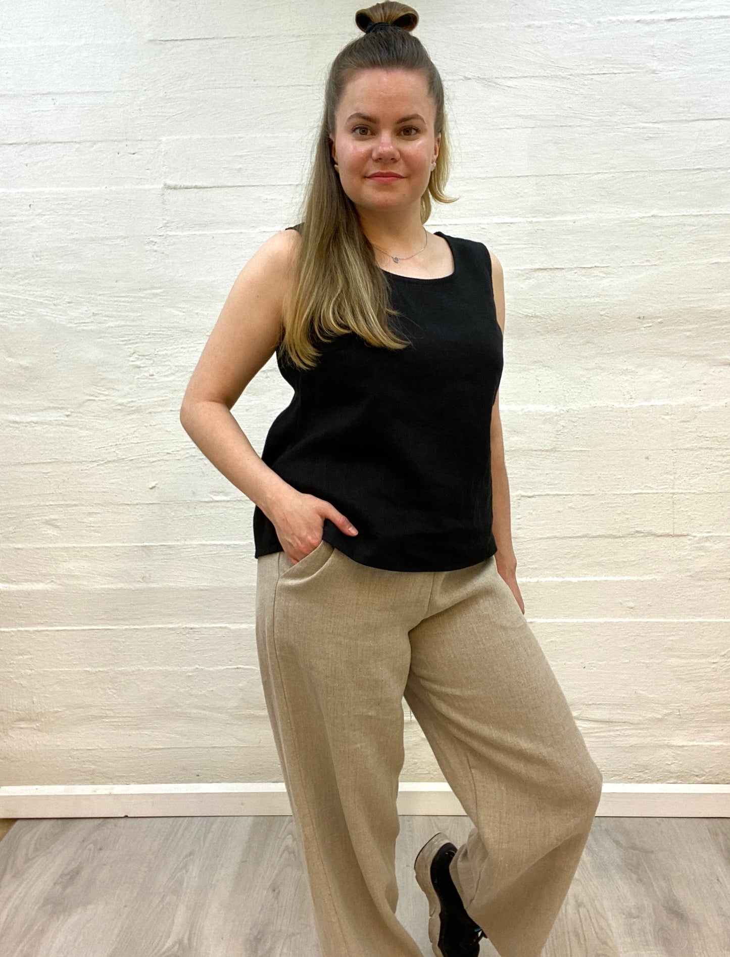 Noora -pellavahousut