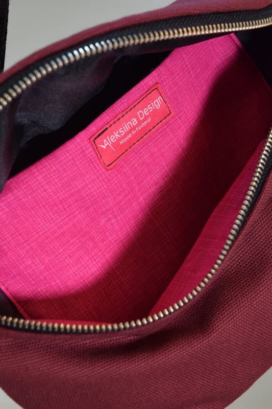 Olga crossbody -laukku burgundy