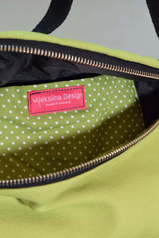 Olga crossbody -laukku lime