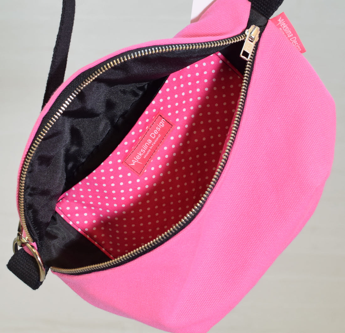 Olga crossbody -laukku pinkki