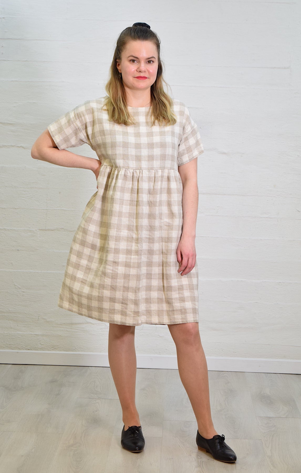 Preeria Linen Dress, beige