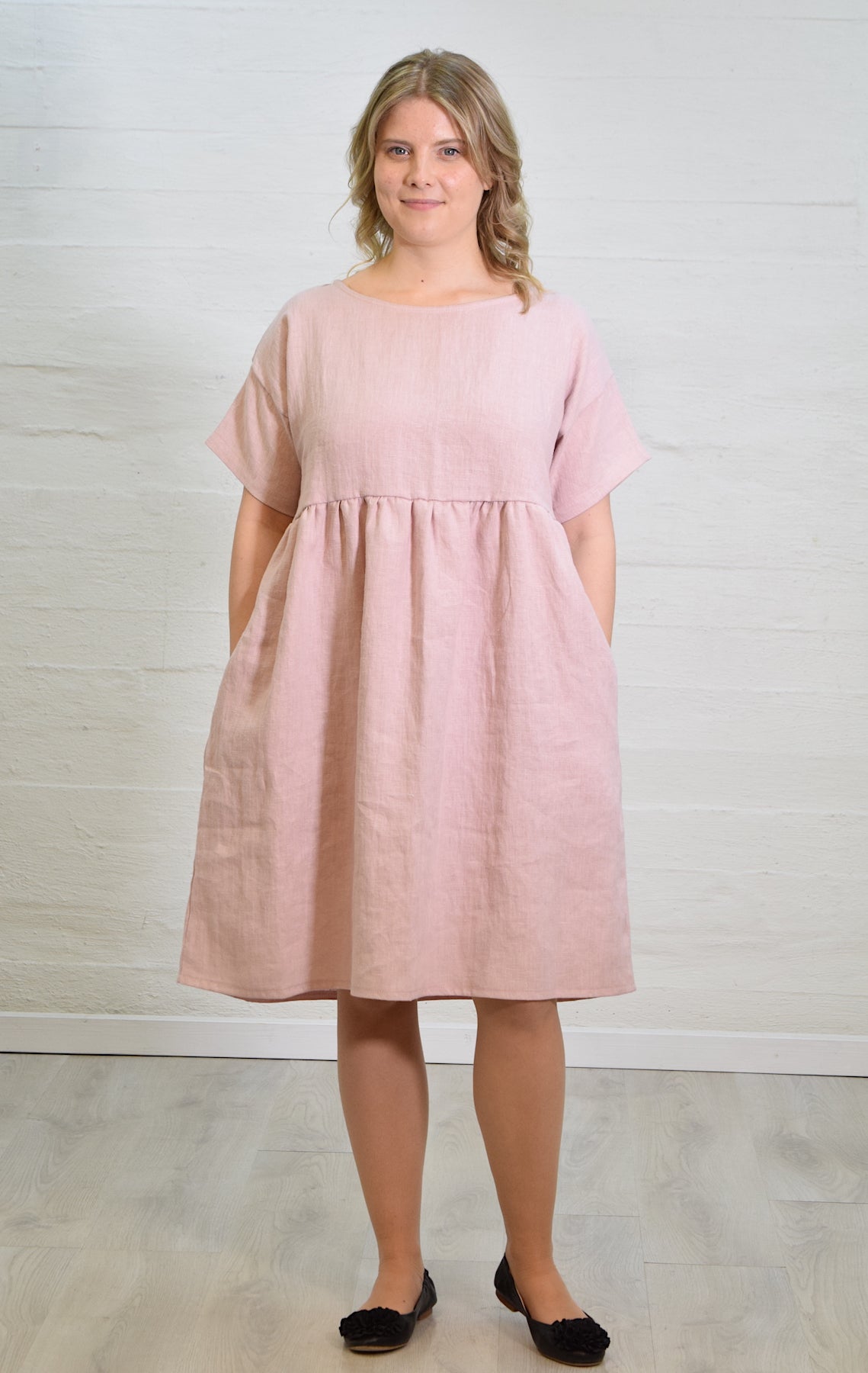 Preeria Linen Dress, rose