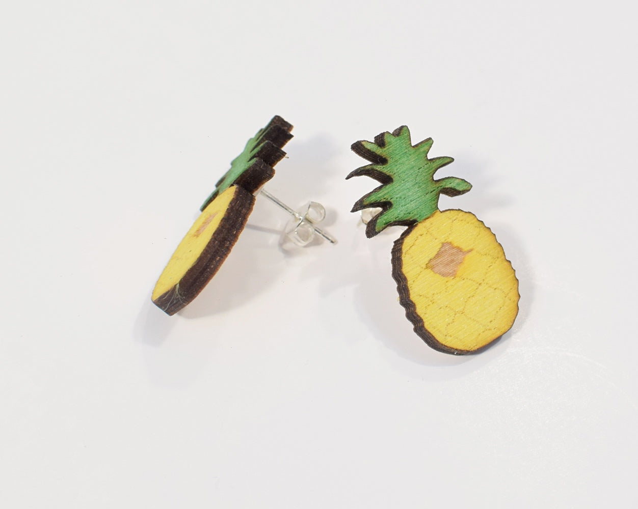 Ananas Stiftörhängen