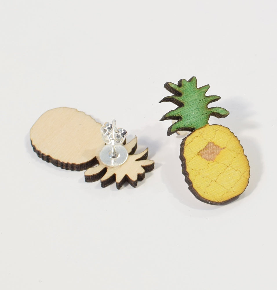 Ananas Stiftörhängen