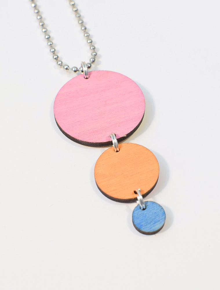 Bubbles Rainbow Pendant