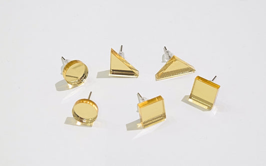 Basic Shape Nappikorvis Kultapeili Ympyrä