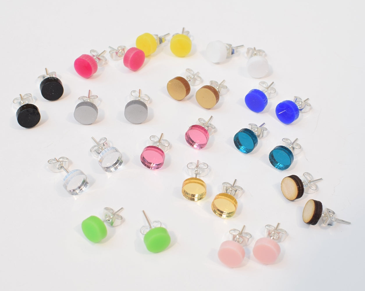 Mini Basic Shape Nappikorvis Pinkkipeili