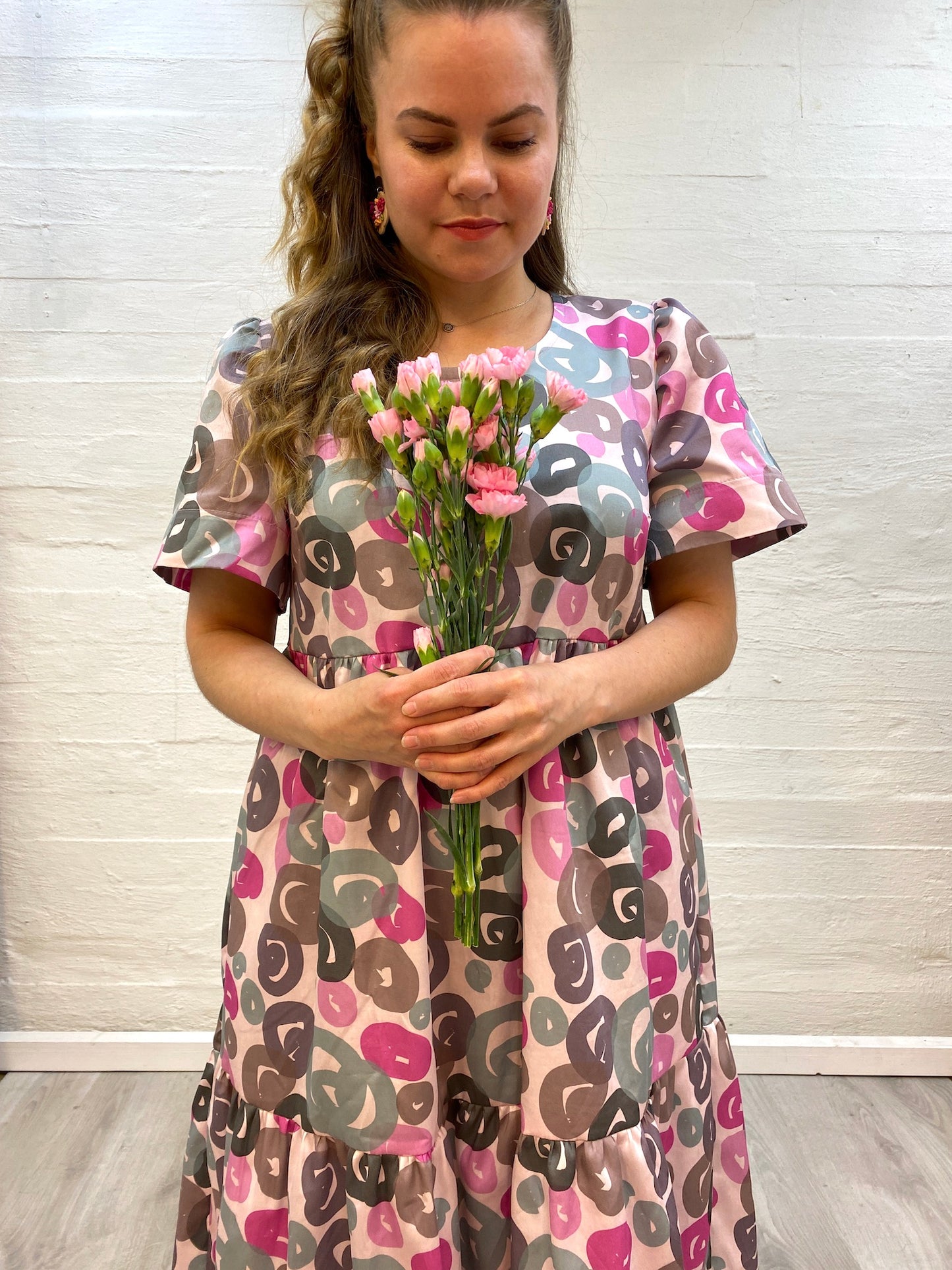 Aava Mekko, Vaahtokylpy -printti vaaleanpunainen