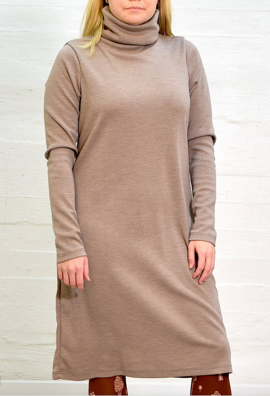 Aleksiina Design Meri Merinovillamekko, beige