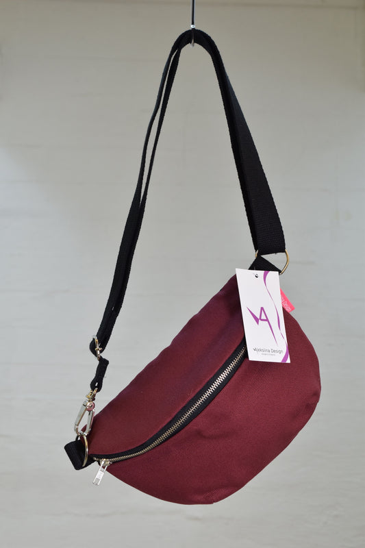 Olga crossbody bag burgundy