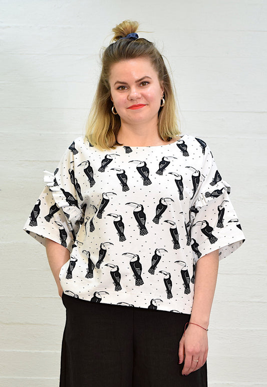 Paradise Bird shirt, one size
