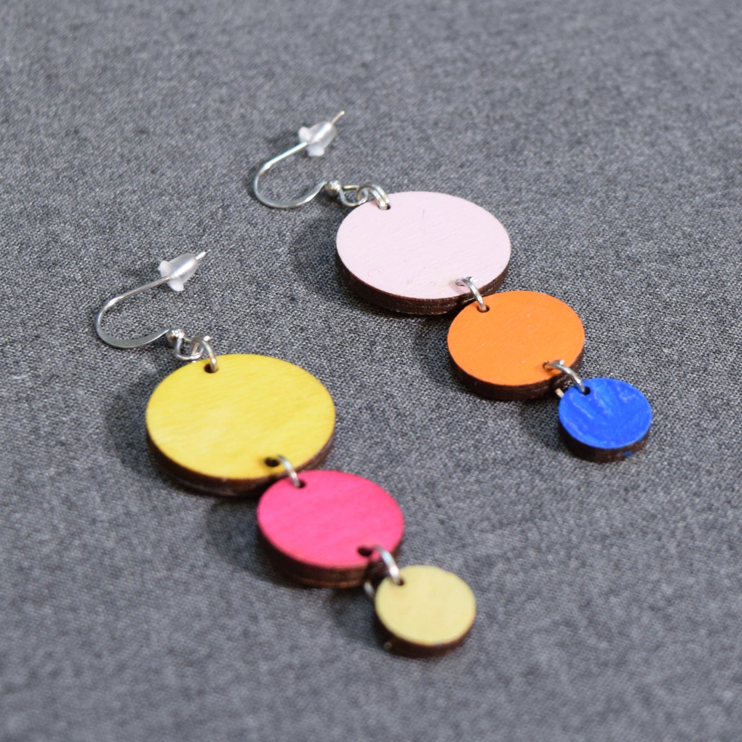 Bubbles Small Rainbow Örhängen