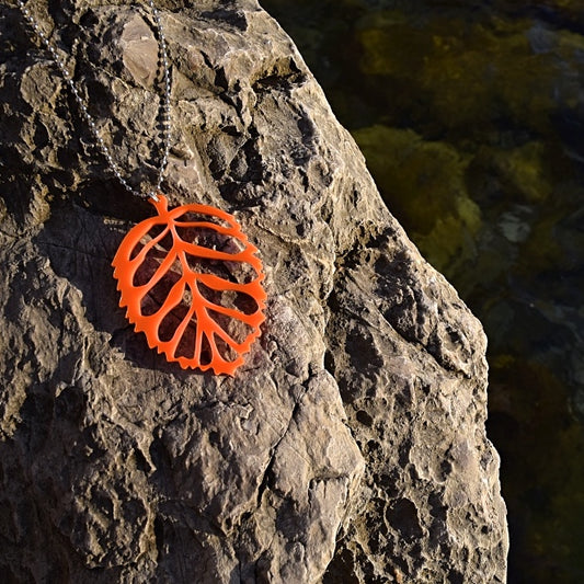 Aleksiina Design Lehtiriipus oranssi