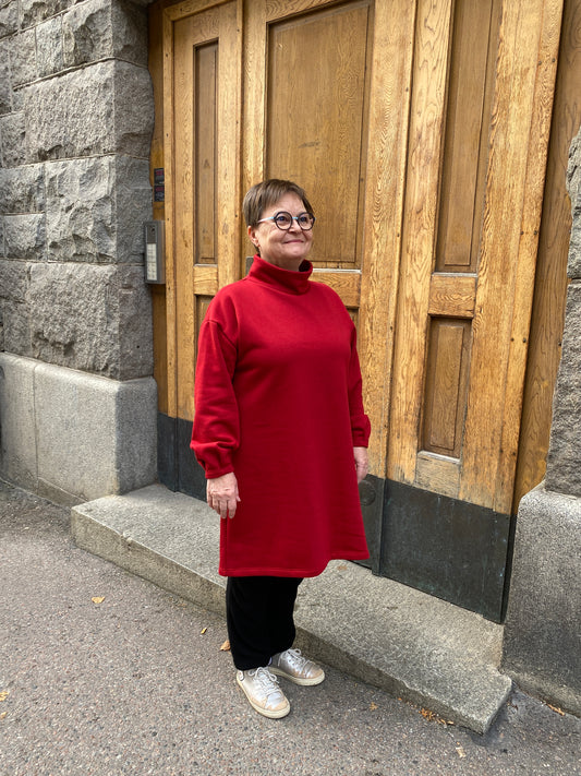 Kirsikka Collegemekko punainen