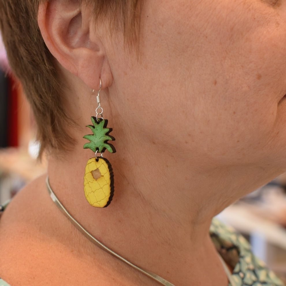 Aleksiina Design Ananas korvakorut