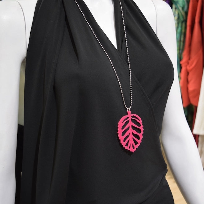 Aleksiina Design Lehtiriipus pinkki