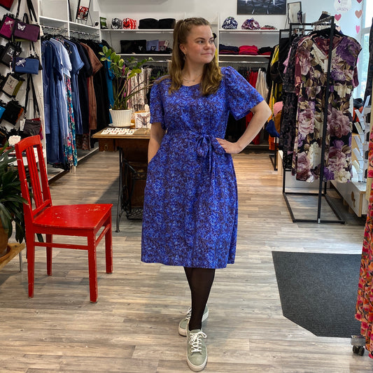 Roosa Dress Blue
