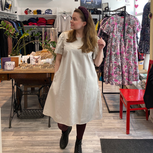 Roosa Dress Light Grey
